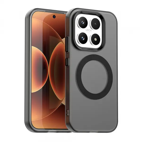 Husa MagSafe pentru Xiaomi 17, Techsuit, CandyCase, Neagra