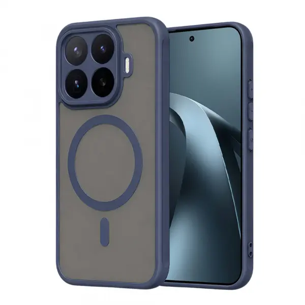 Husa MagSafe pentru Xiaomi 17T Pro, Techsuit, HaloFrost II, Bleumarin