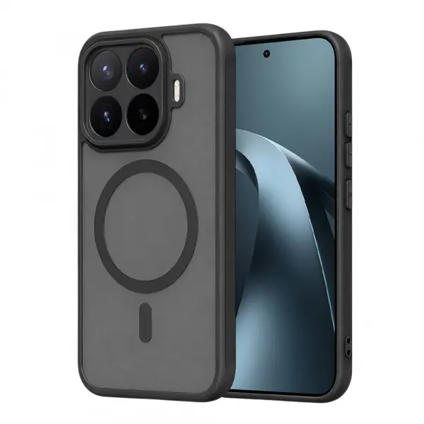 Husa MagSafe pentru Xiaomi 17T Pro, Techsuit, HaloFrost II, Neagra