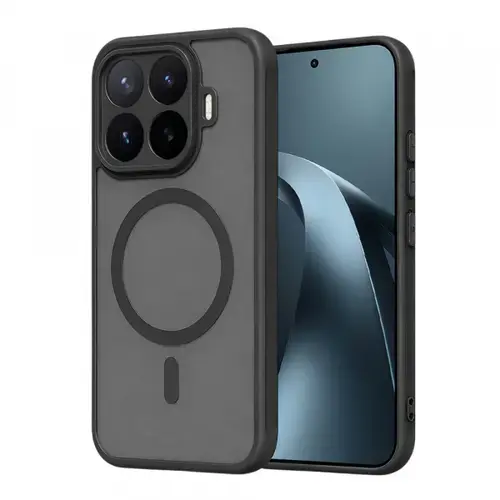 Husa MagSafe pentru Xiaomi 17T Pro, Techsuit, HaloFrost II, Negru