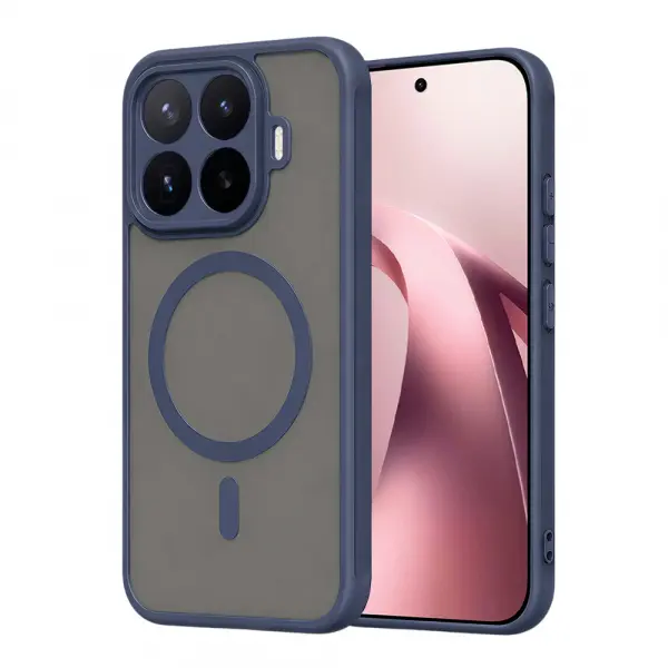 Husa MagSafe pentru Xiaomi 17T, Techsuit, HaloFrost II, Bleumarin