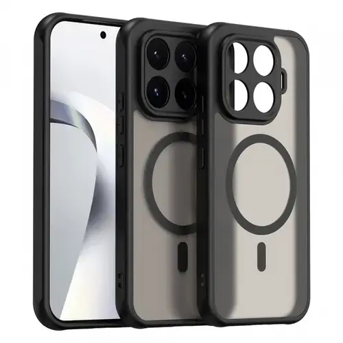Husa MagSafe pentru Xiaomi 17T, Techsuit, HaloFrost II, Negru