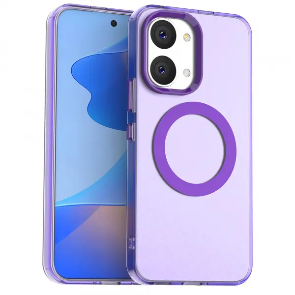 Husa MagSafe pentru Xiaomi Poco X8 Pro Max, Techsuit, CandyCase, Mov
