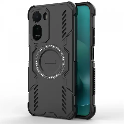 Husa MagSafe pentru Xiaomi Redmi A7 Pro 4G, Techsuit, ArmorMag, Neagra