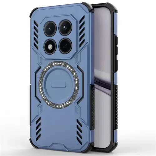 Husa MagSafe pentru Xiaomi Redmi Note 15 Pro 5G, Techsuit, ArmorMag, Albastra