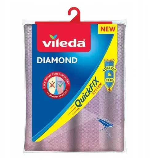 Husa masa de calcat Vileda Diamond, 120-130 cm (Multicolor)