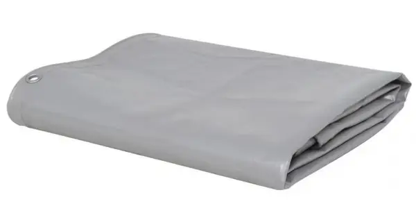 Husa mobilier gradina 650 g/m² 4 x 4 m gri