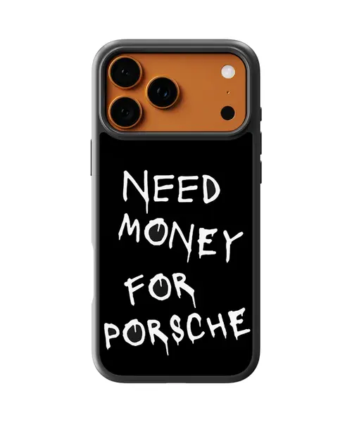 Husa Need Money For Porsche Apple iPhone Impact Ultra - iPhone 17 Pro Max