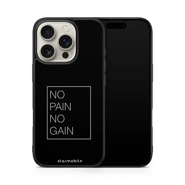 Husa No Pain No Gain Apple iPhone Impact Ultra - iPhone 12 / 12 Pro