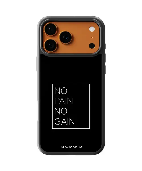 Husa No Pain No Gain Apple iPhone Impact Ultra - iPhone 17 Pro Max