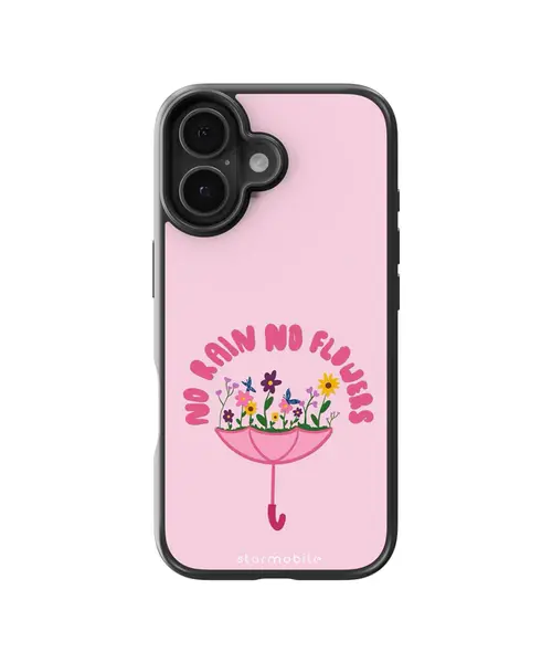 Husa No rain no flowers Apple iPhone Impact Ultra - iPhone 17