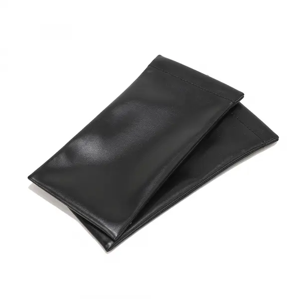 Husa Ochelari Techsuit ETS2, 180mm x 90mm, Set 2 bucati, Neagra