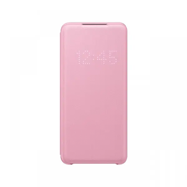 Husa Originala Samsung Galaxy S20 Book Led View Pink
