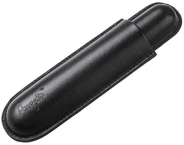 Husă pentru 1 trabuc Angelo - Negru, 16 cm x 23 mm