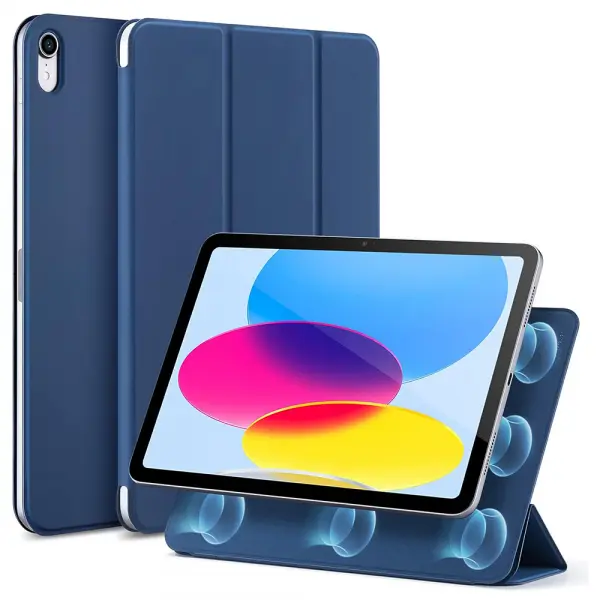 Husa pentru Apple iPad (2025) / (2022), ESR, Rebound, Bleumarin