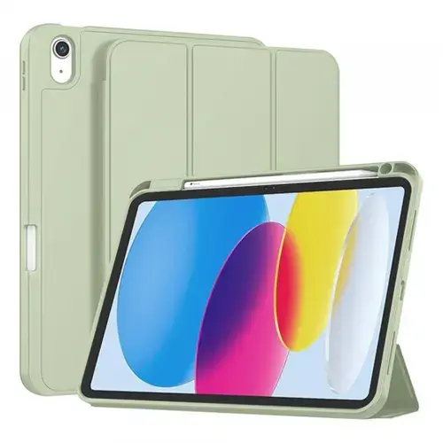 Husa pentru Apple iPad (2025) / (2022) Techsuit Flex Trifold (Verde)