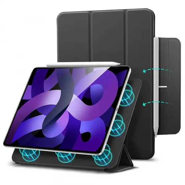 Husa pentru Apple iPad Air 11 (2024) / Air (2022) / Air (2020) / Pro 11 (2018), ESR, Rebound, Neagra