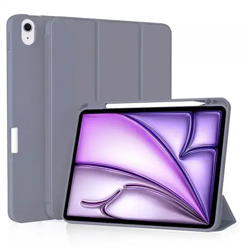 Husa pentru Apple iPad Air 11 (2025) / Air 11 (2024) Techsuit Flex Trifold (Mov)