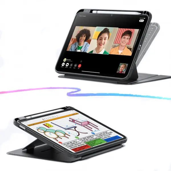 Husa pentru Apple iPad Air 13 (2026) / Air 13 (2025) / Air 13 (2024), ESR, Flip Hybrid, Neagra