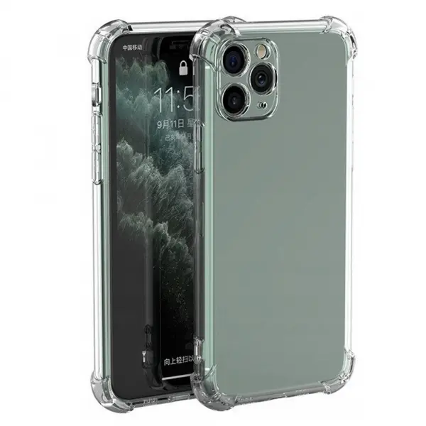 Husa pentru Apple iPhone 11 Pro, Techsuit, Shockproof Clear, Transparenta