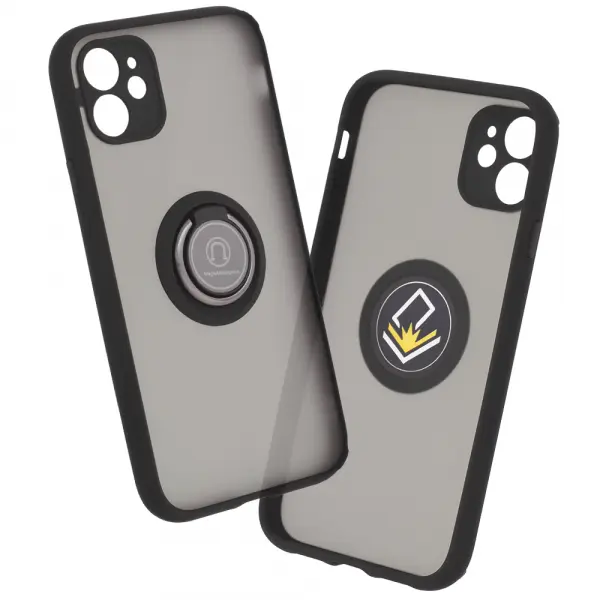 Husa pentru Apple iPhone 11, Techsuit, Glinth, Neagra