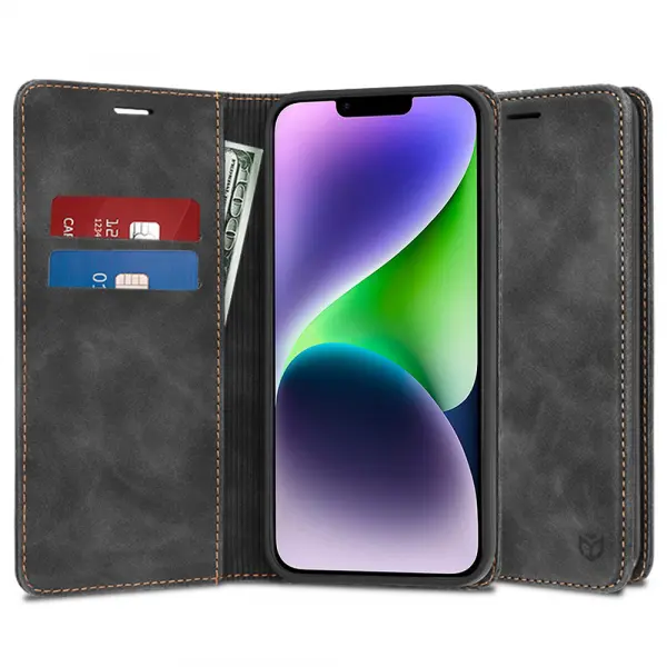 Husa pentru Apple iPhone 14 Plus, Techsuit, Confy, Neagra