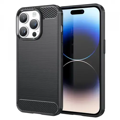 Husa pentru Apple iPhone 14 Pro, Techsuit, Carbon