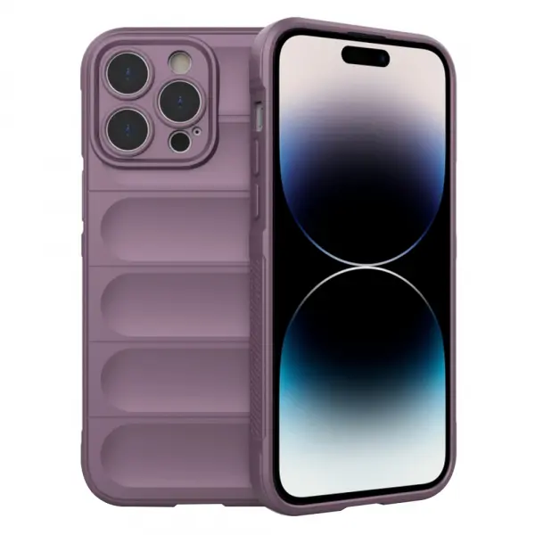 Husa pentru Apple iPhone 14 Pro, Techsuit, Magic Shield, Mov