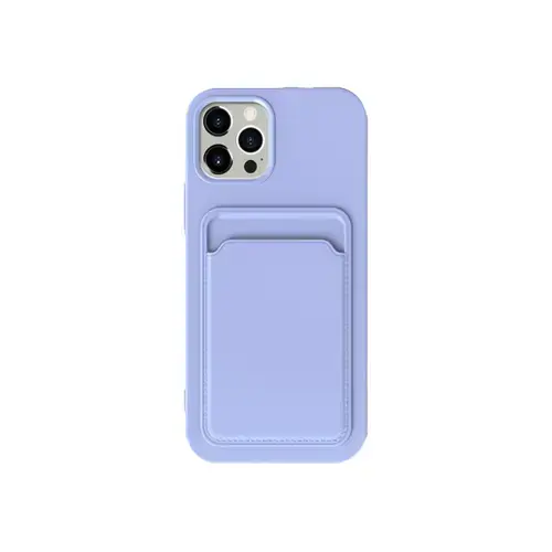 Husa pentru Apple iPhone 15, XO Design, Card Slot, Mov