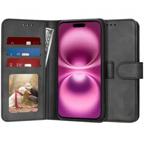 Husa pentru Apple iPhone 16 Plus, Techsuit, Diary Book
