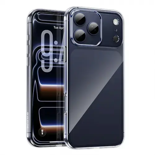 Husa pentru Apple iPhone 17 Pro Max, Borofone, BI4 Ice, Transparent
