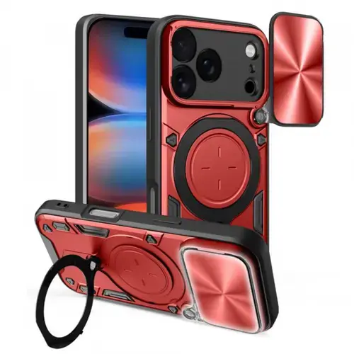 Husa pentru Apple iPhone 17 Pro Max, Techsuit, CamGuard Pro, Rosie