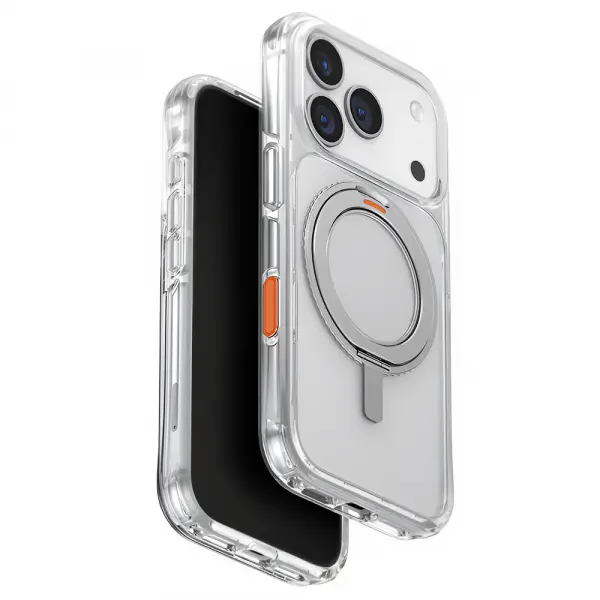 Husa pentru Apple iPhone 17 Pro Max, UNIQ, Swivix, Argintie