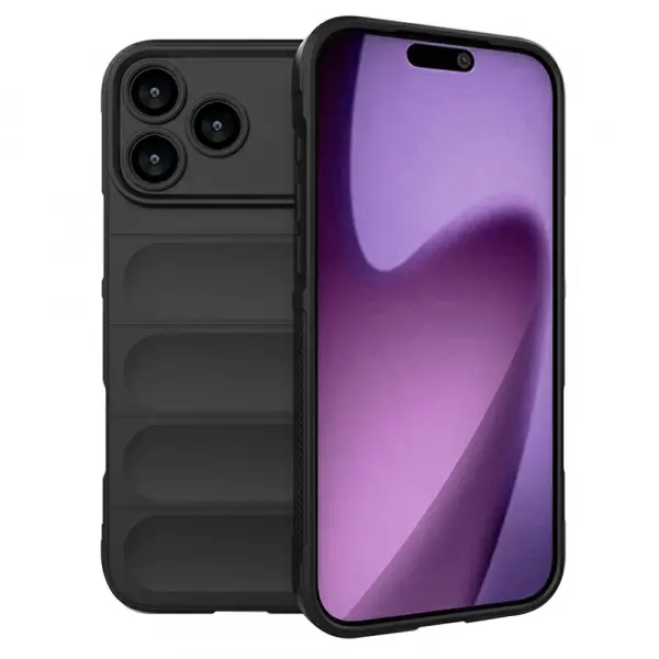 Husa pentru Apple iPhone 17 Pro, Techsuit, Magic Shield, Neagra