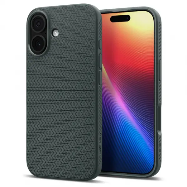 Husa pentru Apple iPhone 17, Spigen, Liquid Air, Verde ACS10371