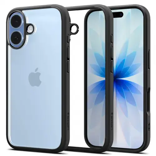 Husa pentru Apple iPhone 17, Spigen, Ultra Hybrid, Neagra Mata