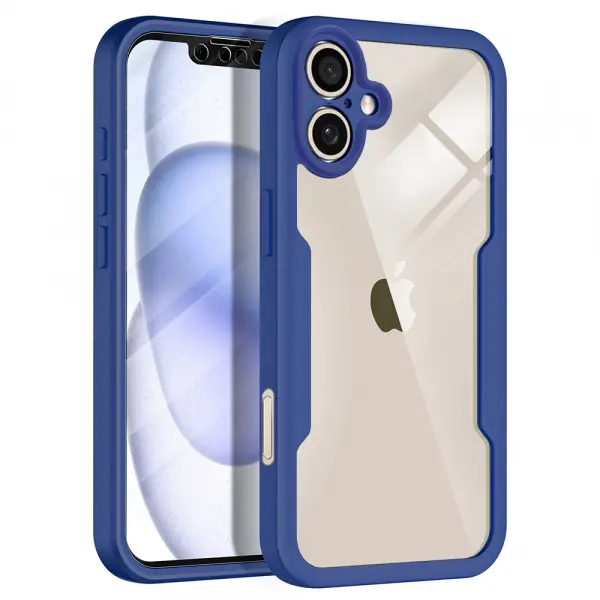 Husa pentru Apple iPhone 17, Techsuit, ColorVerse 360, Albastra