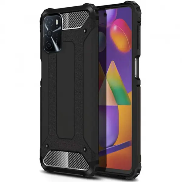 Husa pentru Apple iPhone 17, Techsuit, Hybrid Armor, Neagra