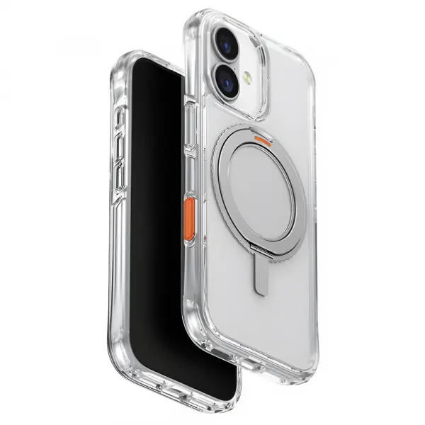 Husa pentru Apple iPhone 17, UNIQ, Swivix, Argintie