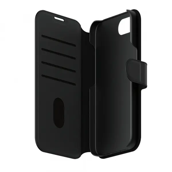 Husa pentru Apple iPhone 17e / 16e, PanzerGlass, Care Feature Tango Two-in-One, Neagra