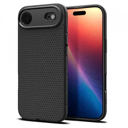 Husa pentru Apple iPhone Air, Spigen, Liquid Air, Neagra Mata