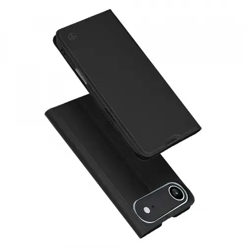 Husa pentru Apple iPhone Air, Techsuit, Magskin Book, Neagra
