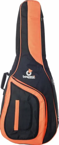 Husă pentru chitară bas Bespeco - BAG180BG, gri/portocaliu