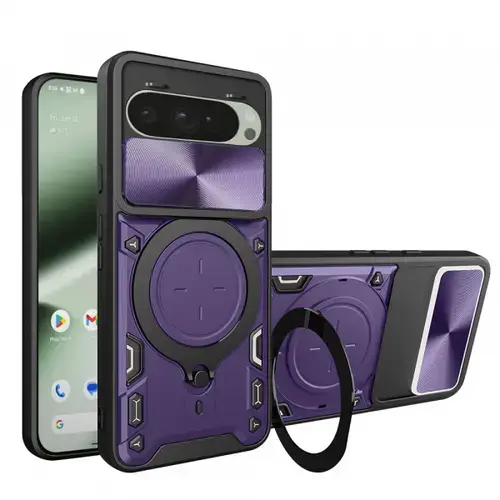 Husa pentru Google Pixel 10 Pro / 10, Techsuit, CamGuard Pro (Mov)
