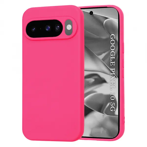 Husa pentru Google Pixel 10 Pro / 10, Techsuit, SoftFlex, Roz Inchis