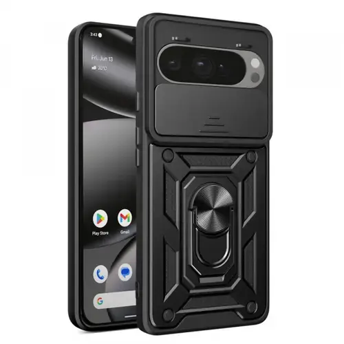 Husa pentru Google Pixel 10 Pro XL, Techsuit, CamShield (Negru)