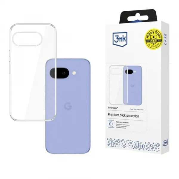 Husa pentru Google Pixel 10a, 3MK, Armor, Transparenta
