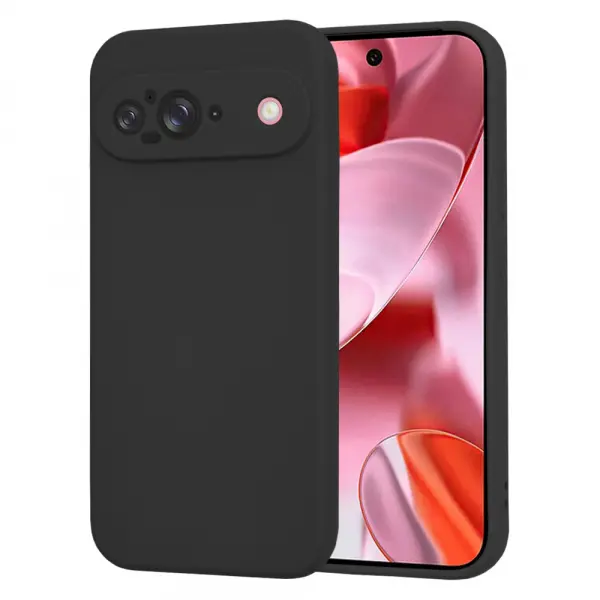 Husa pentru Google Pixel 9, Techsuit, SoftFlex, Neagra