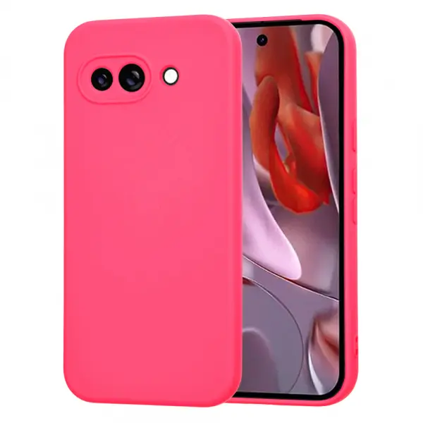Husa pentru Google Pixel 9a, Techsuit, SoftFlex, Roz Inchis