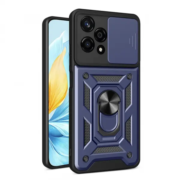Husa pentru Honor 200 Lite, Techsuit, CamShield, Albastra